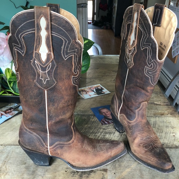 Brand new Cowgirl Boots!! Wore once! - Picture 1 of 4